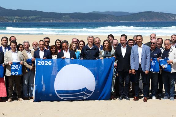 Imaxe da nova:Rueda destaca que as 147 bandeiras azuis consolidan a Galicia como un referente internacional de calidade, excelencia e sostibilida...