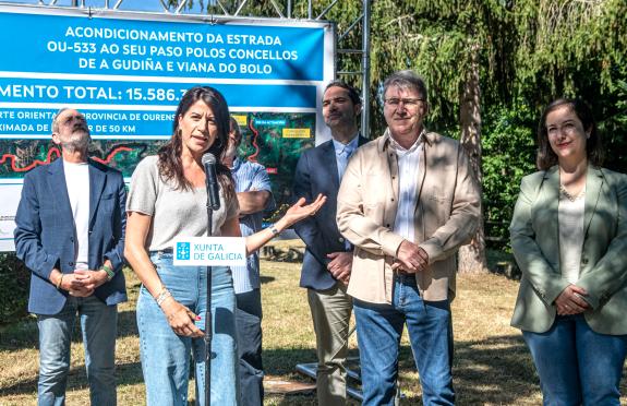 Imagen de la noticia:La Xunta somete a información pública el proyecto de trazado de la mejora de la OU-533 entre Viana do Bolo y A Gudiña, en la...