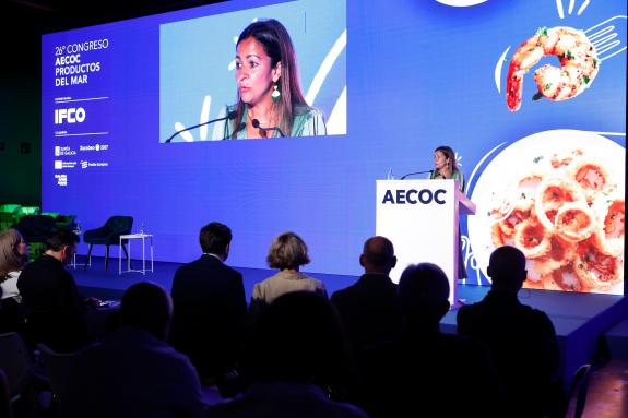 Imaxe da nova:Villaverde destaca las fortalezas de los productos del mar gallegos durante la XXVI edición del Congreso AECOC
