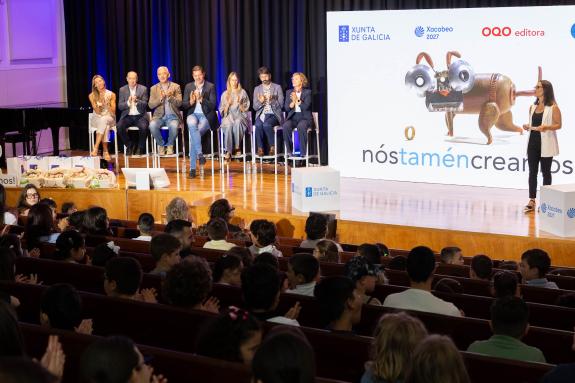 Imagen de la noticia:Escolares de Verín, Cerceda, A Coruña y Vilanova de Arousa, galardonados en una nueva edición del concurso Nós tamén creamos