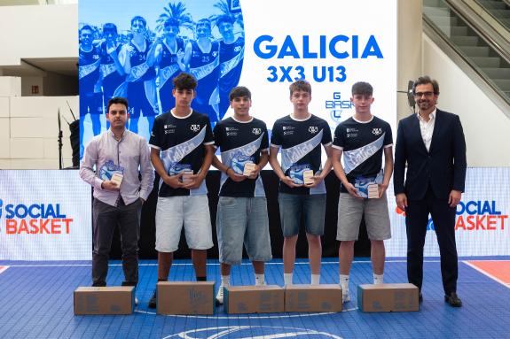 Imaxe da nova:A Xunta destaca o auxe do baloncesto galego, que contará con seis equipos na elite a vindeira temporada