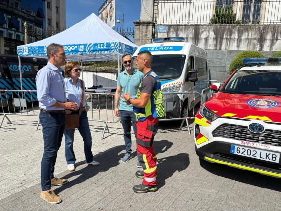 Imagen de la noticia:A Xunta instala un Posto de Mando Avanzado na Horta do Seminario para reforzar a seguridade durante o Arde Lucus