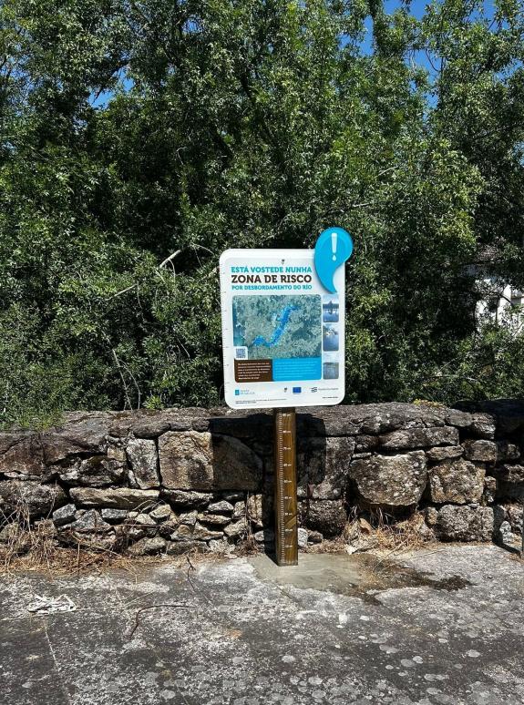 A Xunta instala 17 paneis divulgativos para informar e sensibilizar á cidadanía sobre o risco de inundación en distintos puntos do río Umia ao seu paso por Cambados, Ribadumia e Vilanova de Arousa