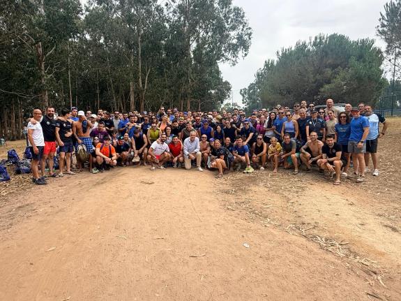 Imaxe da nova:O alumnado da 18ª promoción de Policía Local da Agasp percorre o Camiño Portugués antes de comezar a formación práctica nos seus co...