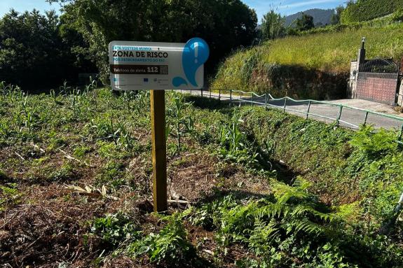 Imaxe da nova:A Xunta instala 7 paneis divulgativos para informar e sensibilizar á cidadanía sobre o risco de inundación en distintos puntos do R...
