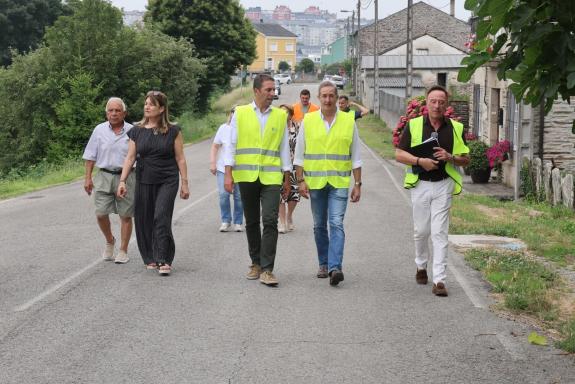 Imaxe da nova:A Xunta executa a segunda fase da mellora da seguridade viaria na estrada LU-530 ao seu paso por Castelo, en Lugo