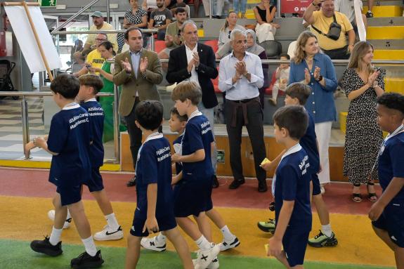 Imaxe da nova:A Xunta apoia o fútbol base na entrega de trofeos de fin de temporada das competicións de fútbol 8 da Coruña