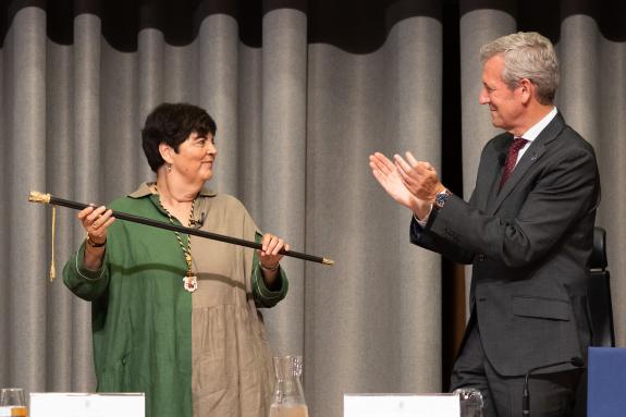 Imagen de la noticia:Rueda brinda la colaboración de la Xunta para mantener un sistema universitario público, competitivo e innovador