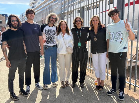 Imaxe da nova:Ana Ortiz asiste á primeira xornada do Galicia Fest, que conta cunha nutrida presenza de artistas locais