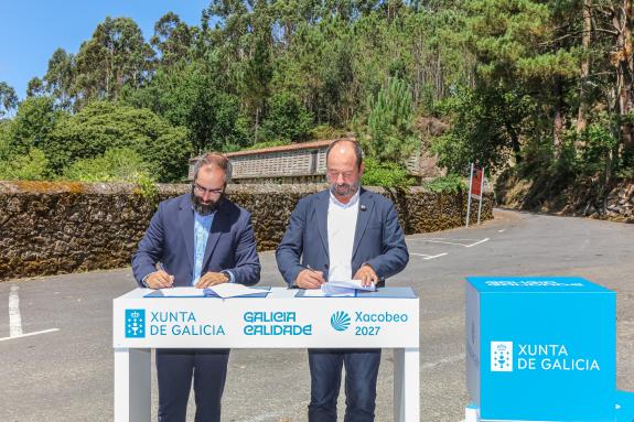 Imaxe da nova:Turismo de Galicia impulsa a posta en valor do Hórreo do Araño en Rianxo coa mellora da súa contorna e accesibilidade