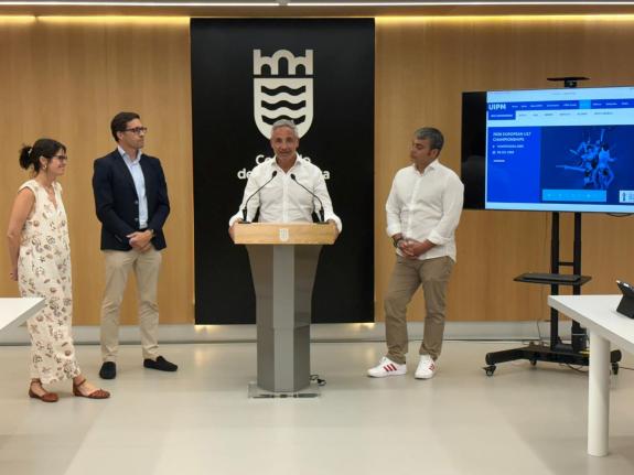 Imaxe da nova:A Xunta participa na presentación do Campionato de Europa U17 de pentatlón moderno que se vai disputar en Pontevedra do 6 ao 12 de ...