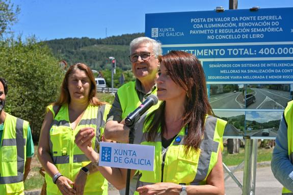 Imagen de la noticia:La Xunta destaca la inversión de 400.000€ para poner en valor el Puente Esperela de Leiro y mejorar su seguridad con regulac...