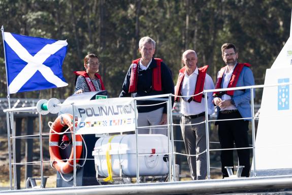 Imaxe da nova:Rueda salienta o compromiso da Xunta por modernizar a frota do servizo de Gardacostas coa entrega dunha nova patrulleira máis efici...
