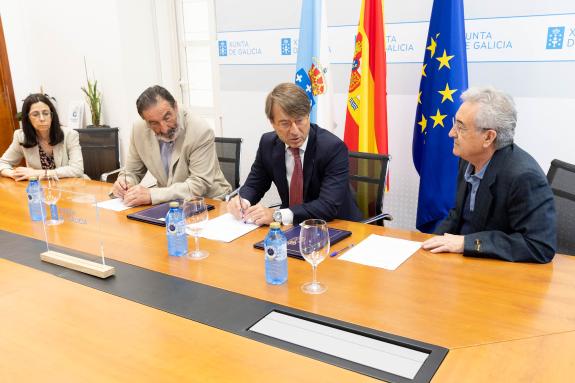 Imaxe da nova:A Xunta renova o convenio con FADEMGA e Down Galicia para facilitar a inclusión de persoas con discapacidade na Administración
