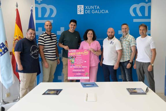 Imaxe da nova:Belén do Campo mantén un encontro con representantes da asociación “Negreira Viva” para coñecer o labor que desenvolve na dinamizac...
