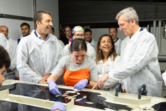Imaxe da nova:Rueda salienta que a ampliación de Stolt Sea Farm en Cervo consolida a Galicia como referente da acuicultura tecnolóxica e innovado...
