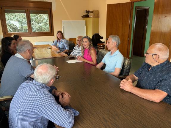 Imaxe da nova:Martina Aneiros salienta o traballo da Asociación Fomento Forestal de Monfero na loita contra os lumes