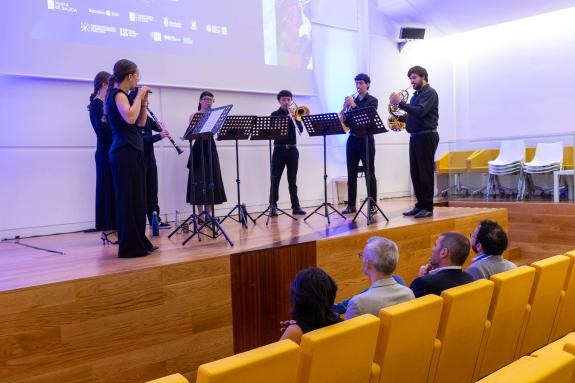 Imaxe da nova:A Xunta pon en valor as bandas de música como piares da identidade e o patrimonio galego nas dúas beiras do Atlántico