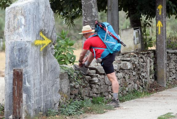 Imaxe da nova:A Xunta aproba actuacións en 40 treitos dos Camiños do Norte e Inglés no marco do Plan de Mellora da Seguridade Viaria dos Peregrin...