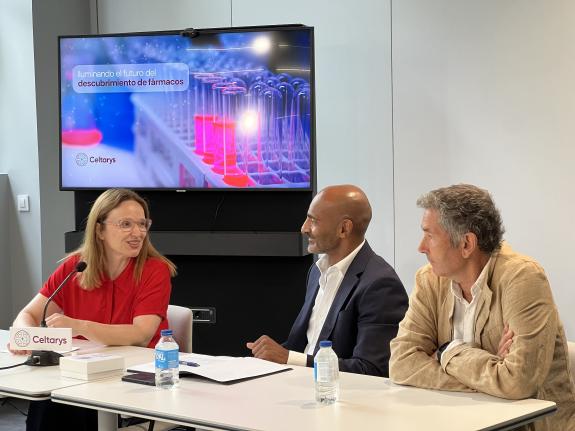 Imaxe da nova:A empresa Celtarys Research, apoiada polo programa Ignicia da Xunta, presenta a súa tecnoloxía para acelerar o descubrimento de fár...