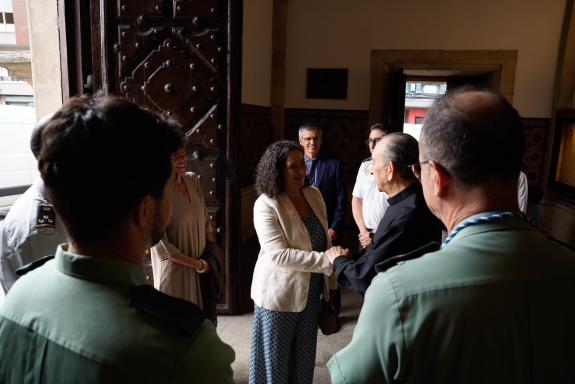 Imaxe da nova:Belén do Campo participa na celebración relixiosa na igrexa parroquial de San Jorge con motivo da festividade do Carme