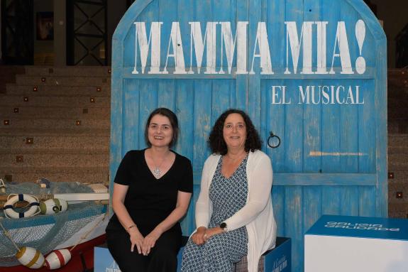 Imagen de la noticia:Belén do Campo asiste al estreno del espectáculo musical 'Mamma Mia' en el Palacio de la Ópera de la Coruña