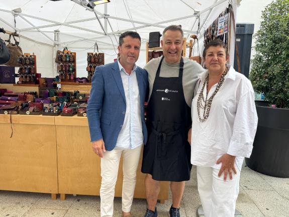Imaxe da nova:A Xunta clausura hoxe en Boiro unha nova Feira galega de artesáns