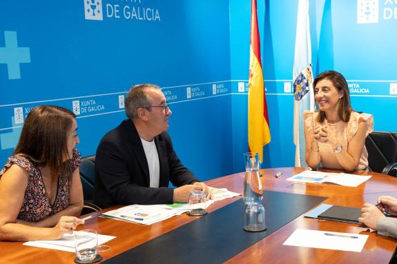 Imaxe da nova:A Xunta analiza co Concello de Bóveda a creación dun refuxio climático nunha carballeira da localidade