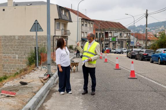 Imaxe da nova:A Xunta inviste na mellora da estrada PO-371 ao seu paso por Cabral, en Vigo