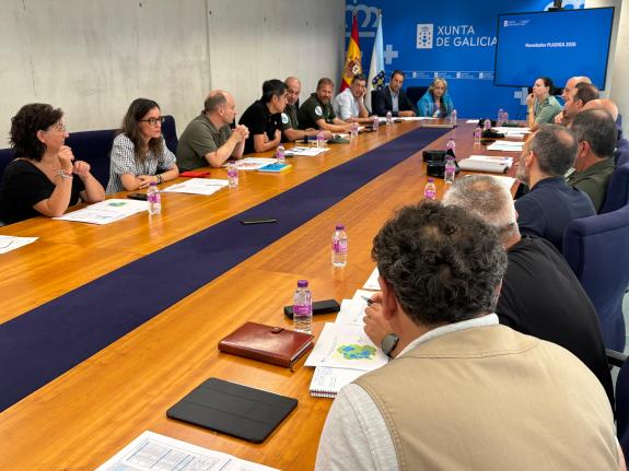Imaxe da nova:A Xunta reforza a coordinación policial na loita contra os incendios forestais  na provincia de Lugo