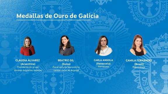 Imaxe da nova:Rueda anuncia a concesión da Medalla de Galicia para catro mulleres que son exemplo da integración, arraigo e o compromiso da colec...