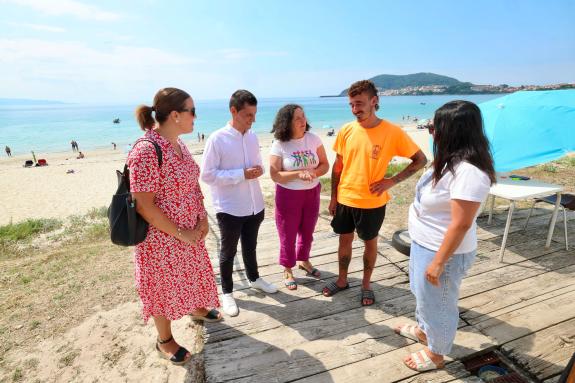 Imaxe da nova:Belén do Campo destaca que a Xunta apoia a 11 concellos da comarca de Bergantiños e Costa da Morte para a contratación de socorrist...