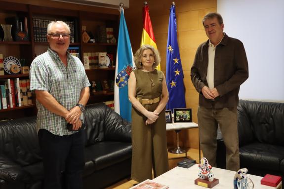 Imaxe da nova: O delegado da Xunta en Ourense reúnese coa alcaldesa do Irixo