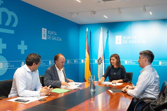 Imaxe da nova:La Xunta y el Ayuntamiento de Lalín abordan diversos proyectos para mejorar el saneamiento en la localidad