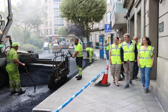 Imagen de la noticia:La Xunta avanza en las obras de mejora en las travesías urbanas de la ciudad de Ourense de titularidad autonómica