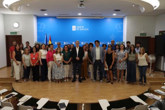 Imaxe da nova:O delegado da Xunta participa na reunión técnica de coordinación e seguimento dos Obradoiros Duais de Emprego da provincia de Ouren...