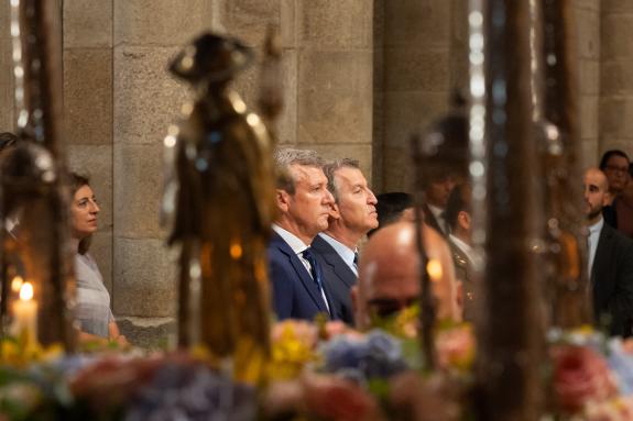 Imaxe da nova:Rueda asiste á Ofrenda Nacional ao Apóstolo Santiago e á Santa Misa na Catedral de Santiago de Compostela