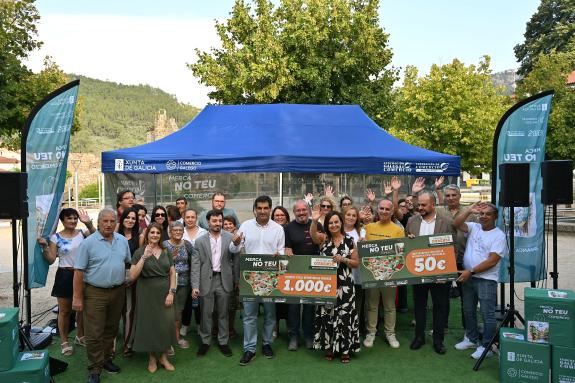 Imaxe da nova:A Xunta pon en valor o alcance territorial da campaña ‘Merca no teu comercio’ con máis de 58.000 compras rexistradas desde maio