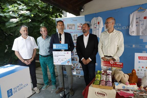Imaxe da nova:A Xunta apoia un ano máis a presenza do stand ‘E para comer, Lugo’ en La Vuelta como escaparate da gastronomía e do turismo galego