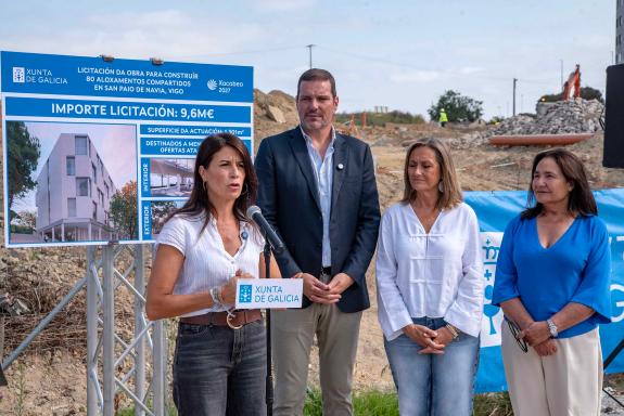 Imagen de la noticia:La Xunta licita por 9,6 M€ las obras de los 80 alojamientos compartidos que se construirán en Navia, en Vigo, destinados al ...