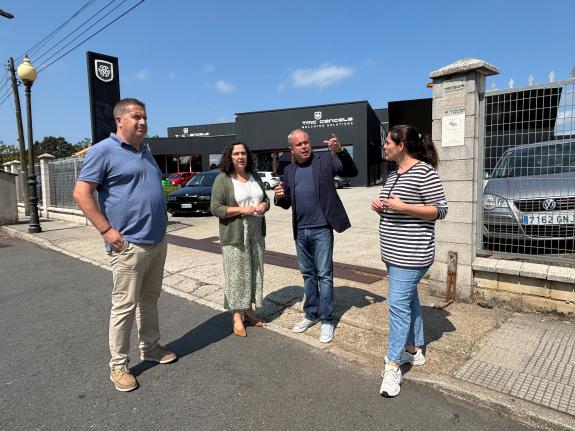Imagen de la noticia:Belén do Campo destaca el apoyo de la Xunta de más de 600.000€ para la mejora de la red eléctrica y para renovación de la ca...