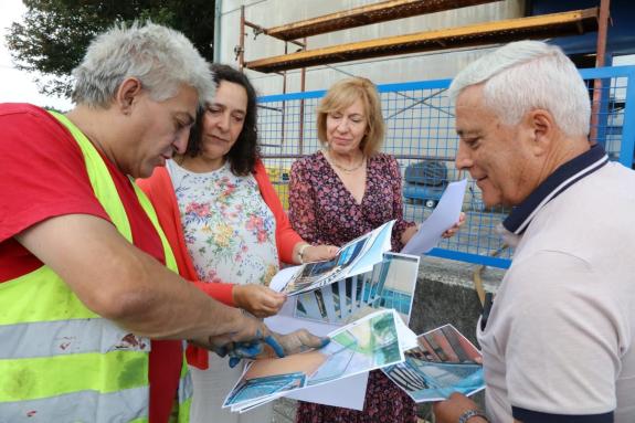 Imagen de la noticia:Belén do Campo supervisa las obras realizadas en el CPI Viaño Pequeno, que contaron con un presupuesto total de casi 65.000 ...