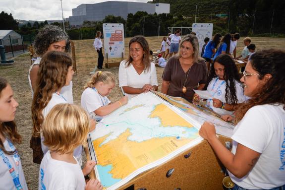 Imaxe da nova:Os obradoiros do ‘Movemento Azul’ da Xunta chegan a Arteixo para conectar a infancia coas profesións marítimo-pesqueiras