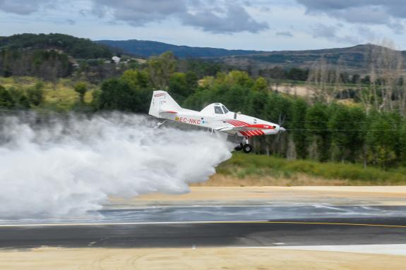 Imaxe da nova:Rueda destaca que a Xunta destina máis de 4 M€ á mellora e ampliación da base contra incendios forestais de Antela