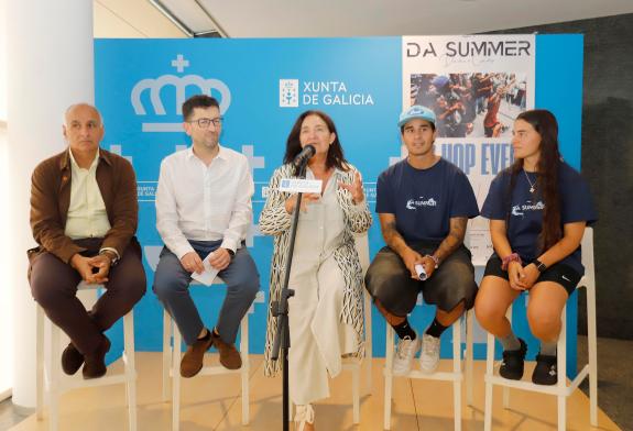 Imaxe da nova:A Xunta reúne aos mellores bailaríns de hip-hop en Vigo nunha nova edición do campamento da Summer