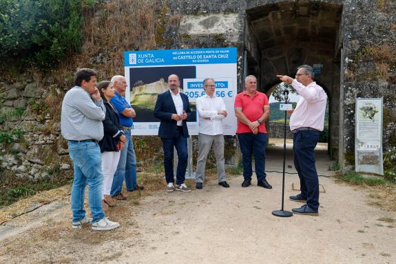 Imaxe da nova:A Xunta pon en valor o Castelo de Santa Cruz da Guarda para reforzar o atractivo do Camiño Portugués da Costa que medra a un ritmo ...