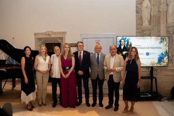 Imaxe da nova:A Xunta participa nunha homenaxe a Santiago de Marsanau, fundador da Sociedade San Vicente de Paúl