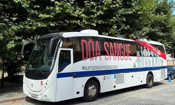 Imaxe da nova: ‘Un alento de vida’ chega a Marín para convidar á veciñanza a doar sangue este verán