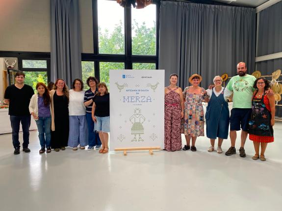 Imagen de la noticia:La Xunta lleva la Artesanía de Galicia a Merza con el objetivo de promover la comercialización del producto artesano y dinam...