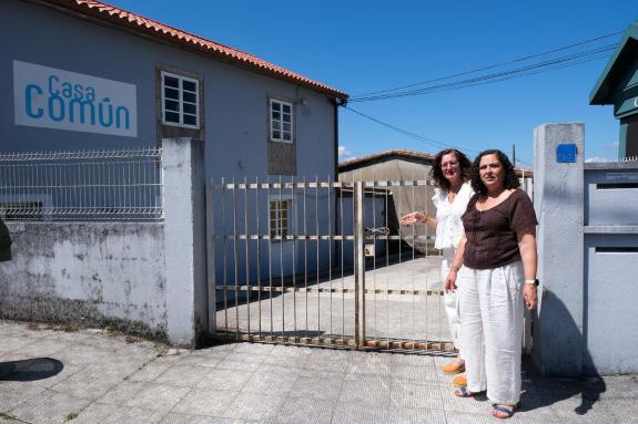 Imagen de la noticia:Belén do Campo supervisa las obras de mejora que se están ejecutando con el apoyo de la Xunta en la Casa Común de Solláns pa...